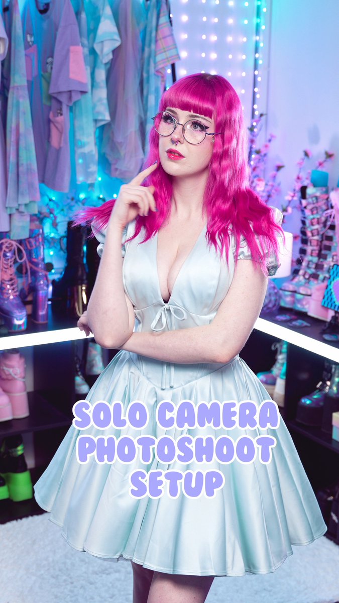 Here's how I take my own fashion photos using my Sony A6700 camera &amp; Elgato Stream Deck Neo #elgatopartner