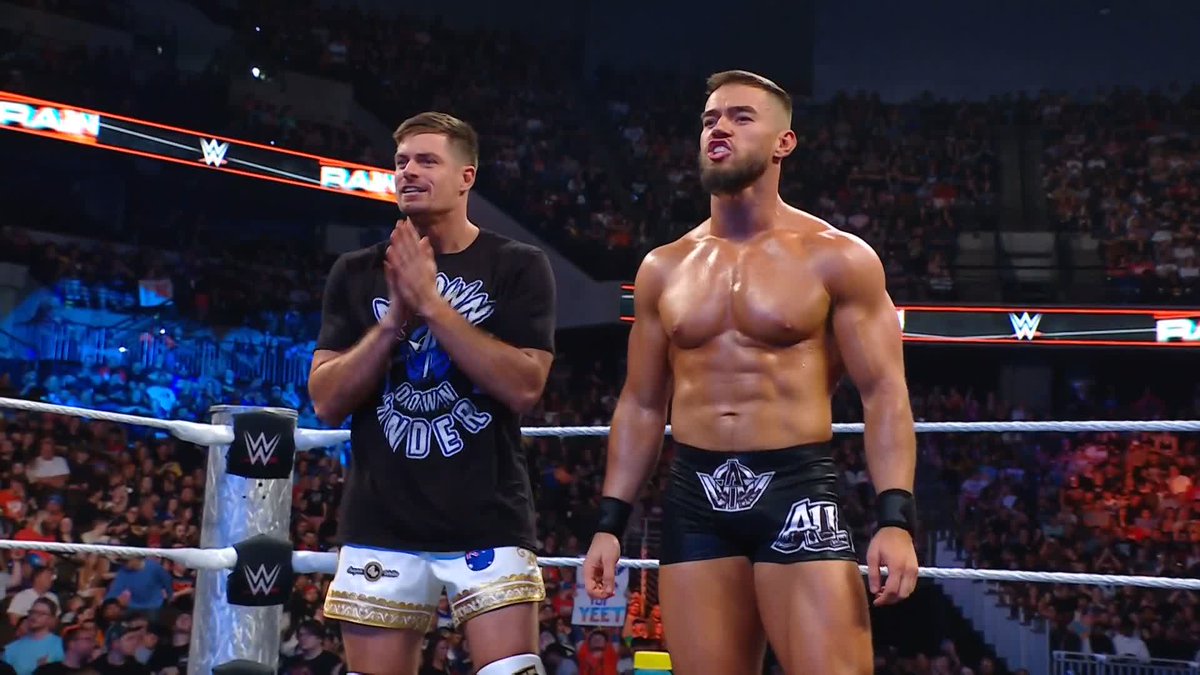 He's BACK, fella! #WWERaw