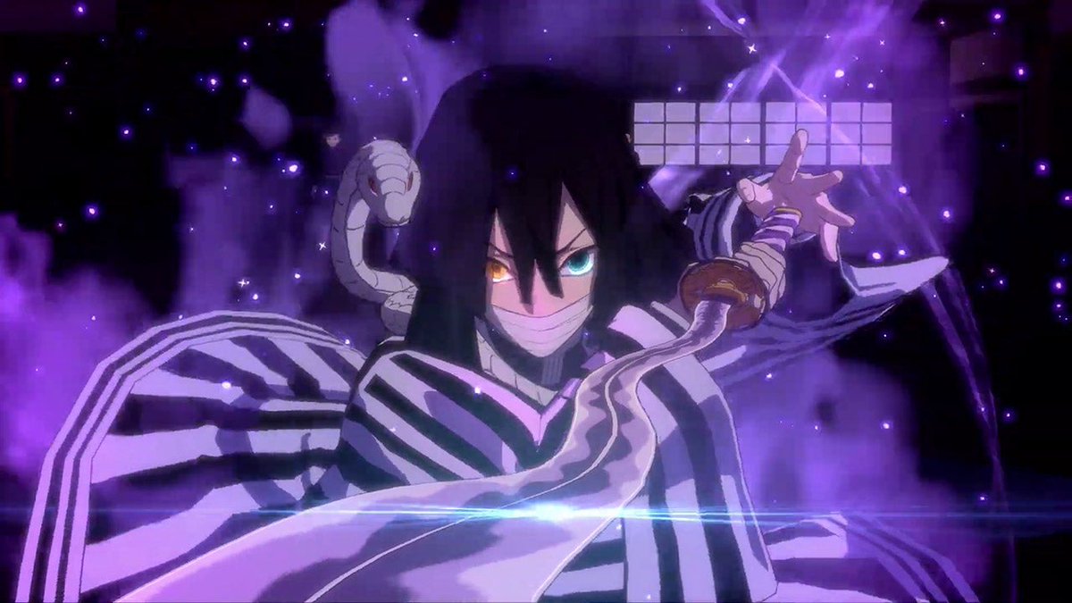Meet the Serpent Hashira Obanai Iguro and see this character in action in this trailer for Demon Slayer -Kimetsu no Yaiba- The Hinokami Chronicles 2. 🐍