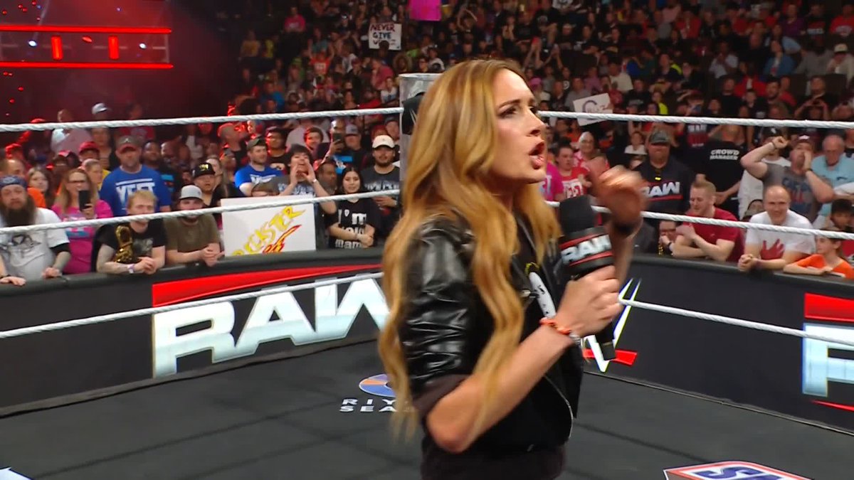 That's not nice! 🙁 #WWERaw