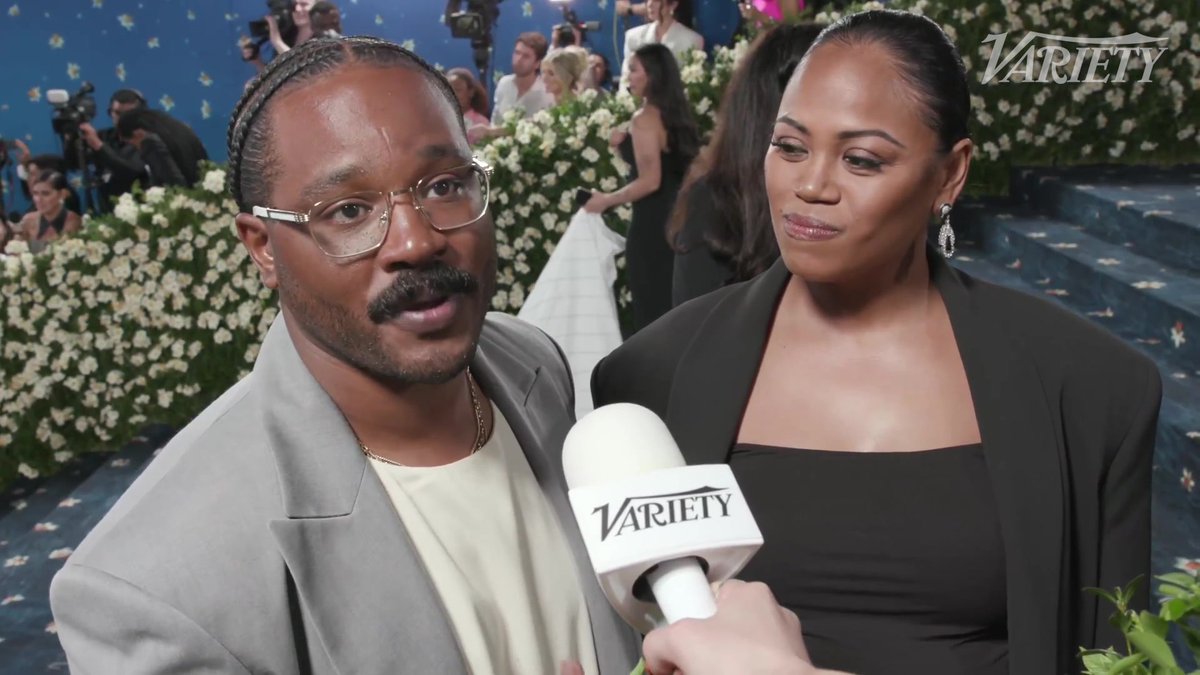 Ryan Coogler says the glowing reception of "Sinners" has "meant the world" to him at the #MetGala