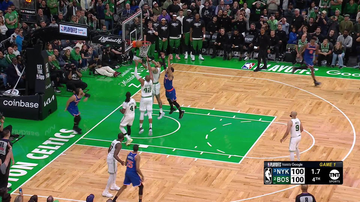WE'VE GOT OVERTIME IN GAME 1 ON TNT 🚨