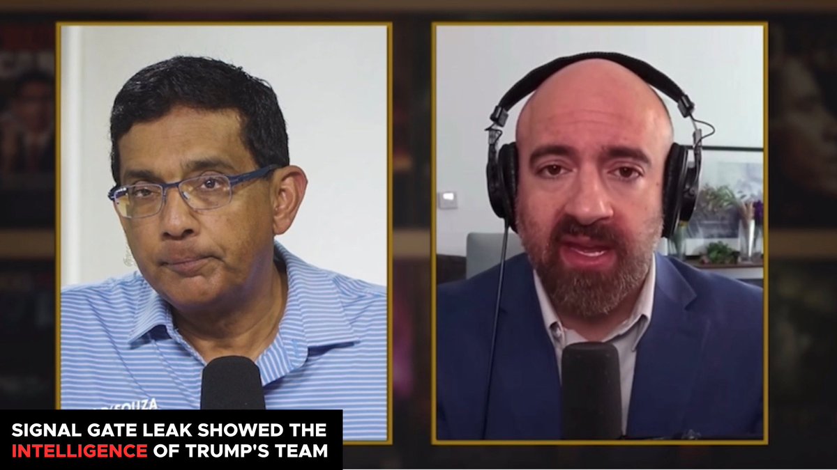 I thought the so-called "Signal gate leak" was illuminating because what we heard was intelligent, rival points of view being aired in a candid and honest way. Mike Benz