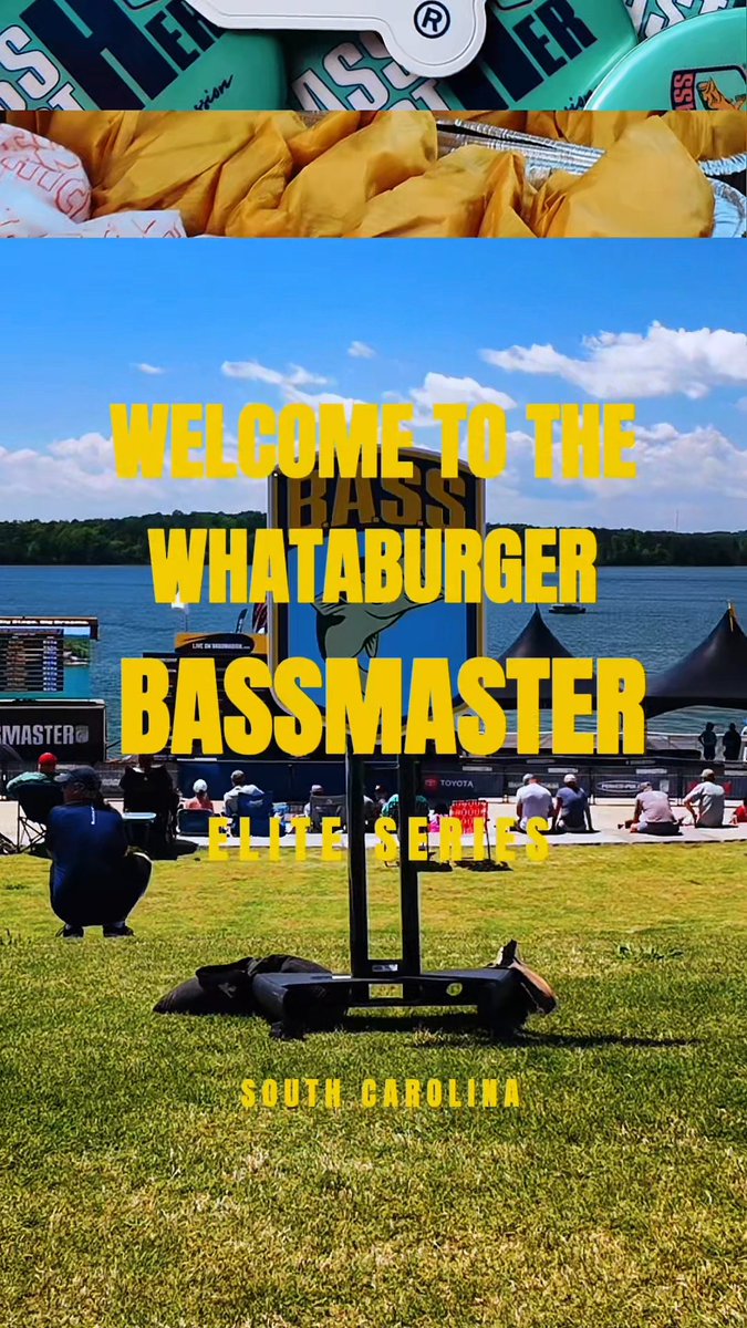 When burgers and bass come together, you get this! 🎣 We tagged along with some of the best anglers in the world for the Whataburger BASSMASTER Elite at Lake Hartwell in Anderson, South Carolina. Fishing all day definitely works up an appetite, but thankfully, we have 11 locations across the Palmetto State to get that Whataburger fix! 😋