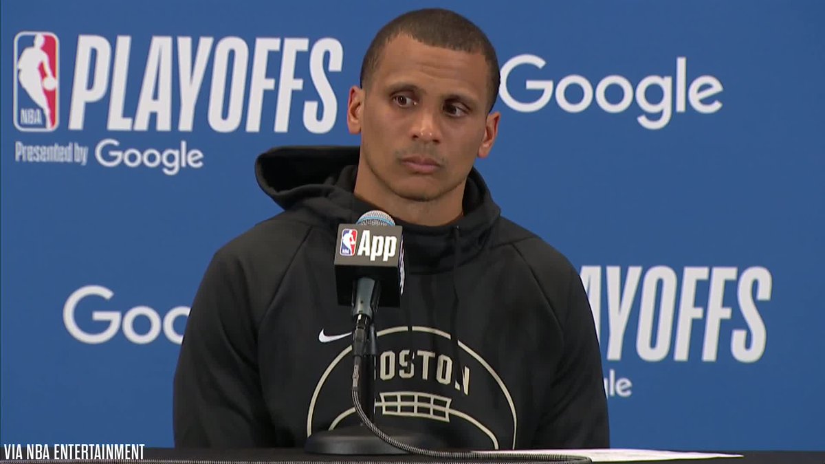 Joe Mazzulla says he was trying to call timeout with eight or nine seconds left in overtime but the referees did not see it: