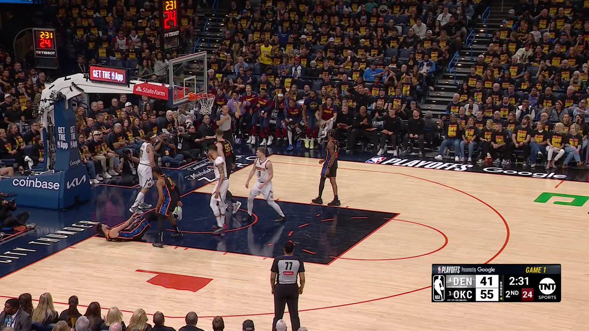 AARON GORDON THREW IT IN OVER CHET 😳