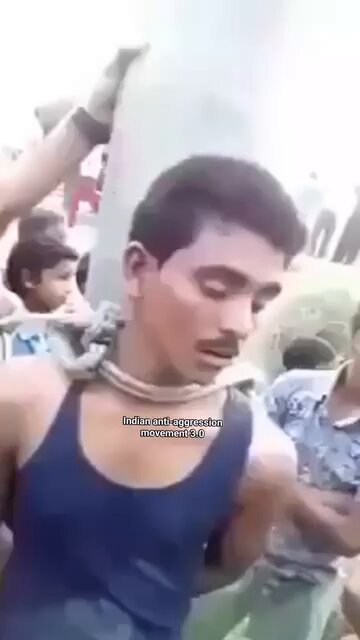 Hindus are forcing Muslims in India to chant Jai Shri Ram #saveIndianmuslim