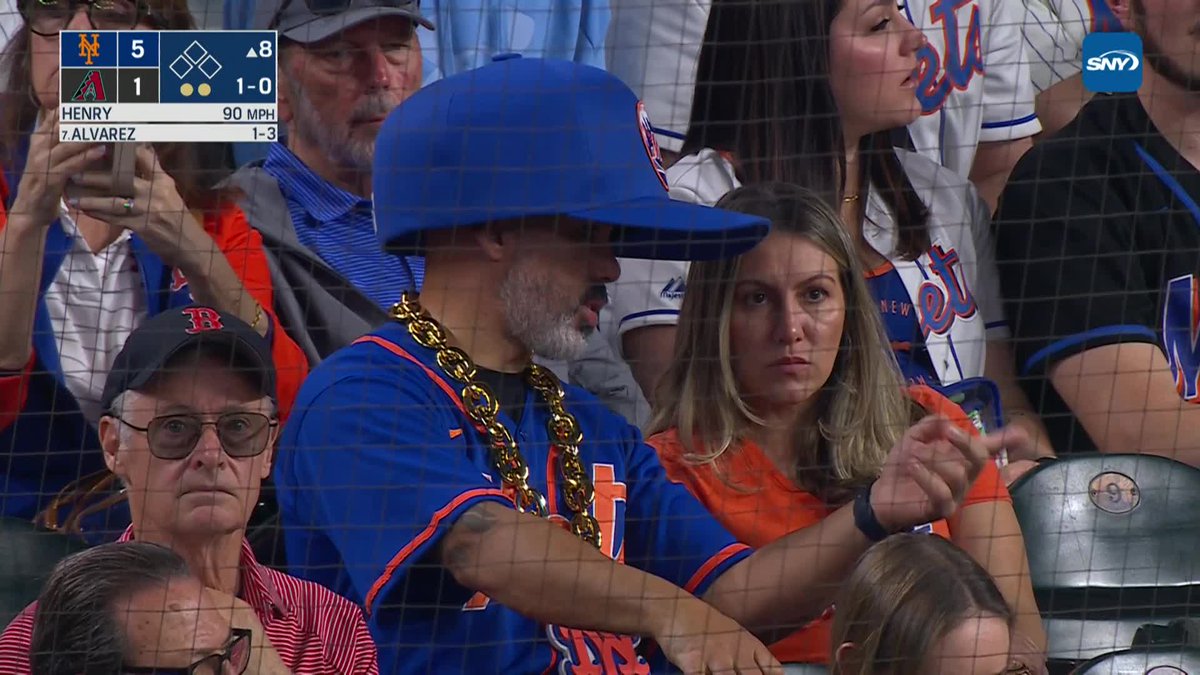"It's funny because it's bigger than a normal hat!" This fan's hat prompts Gary and Keith to remember Alex Torres' protective hat and David Wright's helmet
