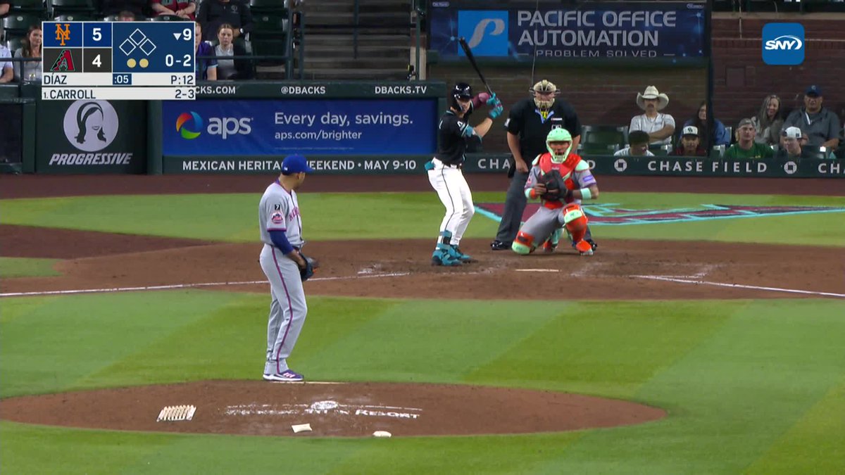 Edwin Díaz strikes out Corbin Carroll and locks down the save!