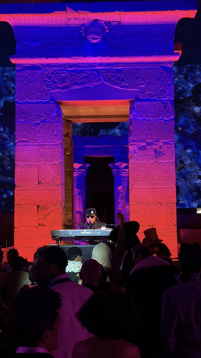 Signed, sealed, and delivered to the Temple of Dendur! So excited to have Stevie Wonder as this year's #MetGala performer.