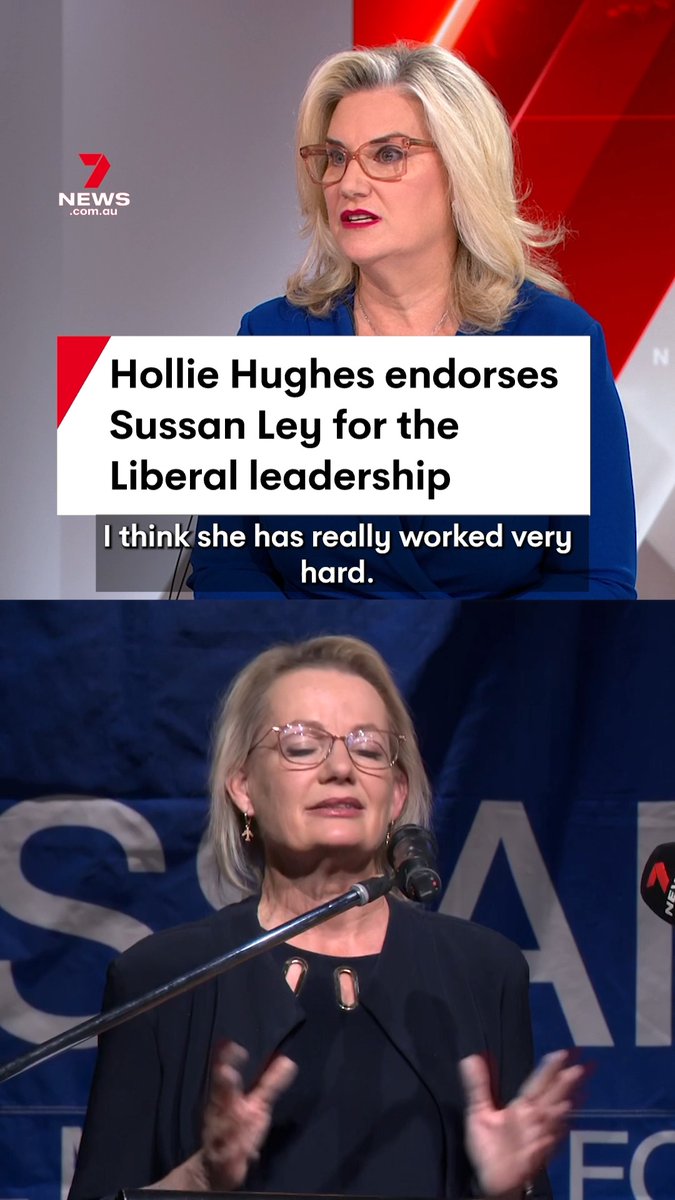 Outgoing Liberal Senator Hollie Hughes has thrown her support behind Deputy Liberal Leader Sussan Ley to steer the party out of the shadows following the crushing defeat in Saturday's federal election. Hughes has said that the party needs to move forward in a new positive light. #auspol #auselection #ausvotes #sussanley #ley #hughes #holliehughes #liberal #australia #election2025 #breakingnews #7NEWS