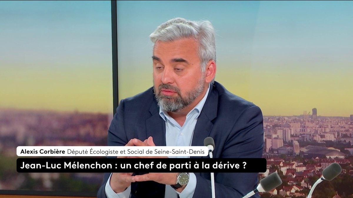 🔴 "Le Jean-Luc Mélenchon que je connais n'est pas antisémite. La France insoumise n'est pas antisémite et je suis très clair là-dessus. Ce n'est pas bien de véhiculer cette idée", déclare Alexis Corbière, député Écologiste et Social de Seine-Saint-Denis.