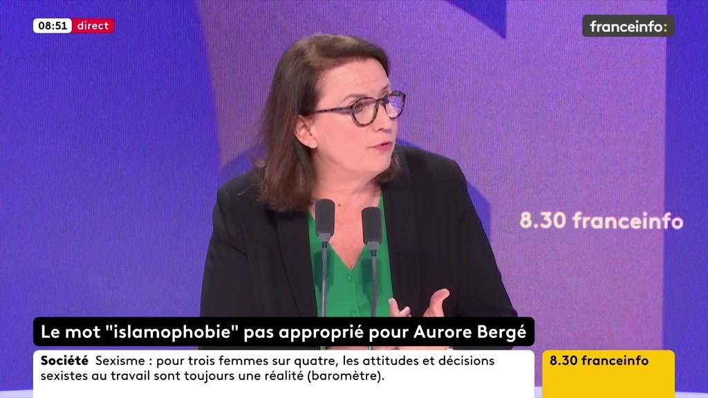 🔴➡️ "Dans les enquêtes menées, 1 musulman sur 2 dit avoir été victime de discrimination dans les cinq dernières années. On voit monter cette discrimination liée à la religion", affirme Claire Hédon.