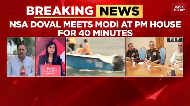 NSA Doval meets PM Modi at residence for 40 minutes. @Tweets_amit and @Ashraf_Wani join in with the latest updates. #NSA #AjitDoval #India #ITVideo #IndiaFightsTerroristan | Akshita Nandagopal