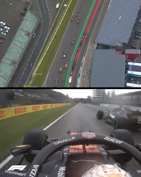 Destansı 2021 sezonunun ikinci düellosu. Hamilton Pole'den, Verstappen ise üçüncü cepten kalkıyor. Nefes kesen startta Tamburello'ya yan yana giren ikiliden son gülen Verstappen oluyor. #ImolaGP