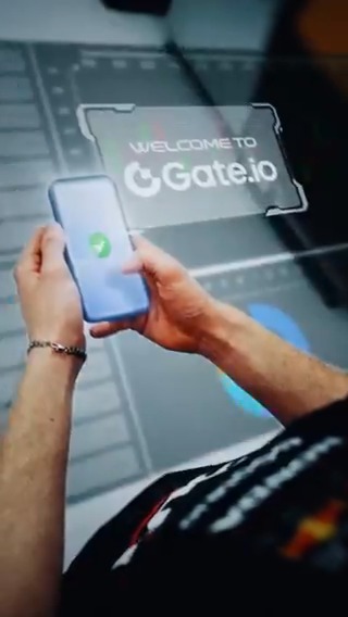 Riding on-board the RB21 with our exclusive crypto-exchange partner Gate.io 🤝