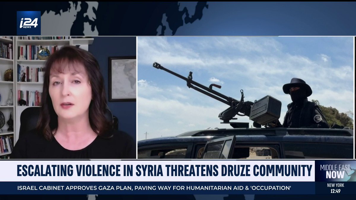 'There's still hope and sometimes enthusiasm in wanting to see this united Syria, but of course these attacks, particularly gov't security forces a part of the attacks against the Alawites and now against the Druze, are raising a lot of concerns,' Nadine Maenza tells Laura Cellier