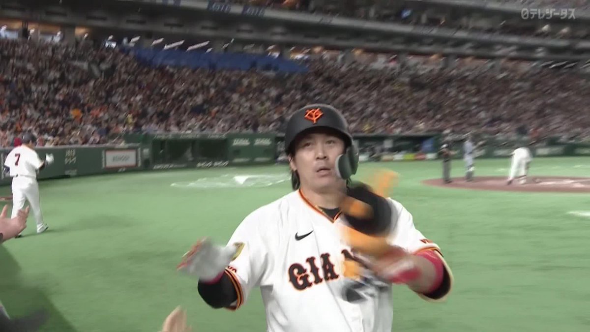 反撃開始 甲斐拓也がレフトへホームラン 試合終盤の逆転に向け1点を返す ⚾プロ野球(2025/5/6) 🆚巨人×阪神 📱Live on DAZN #オレをみろ #ジャイアンツ