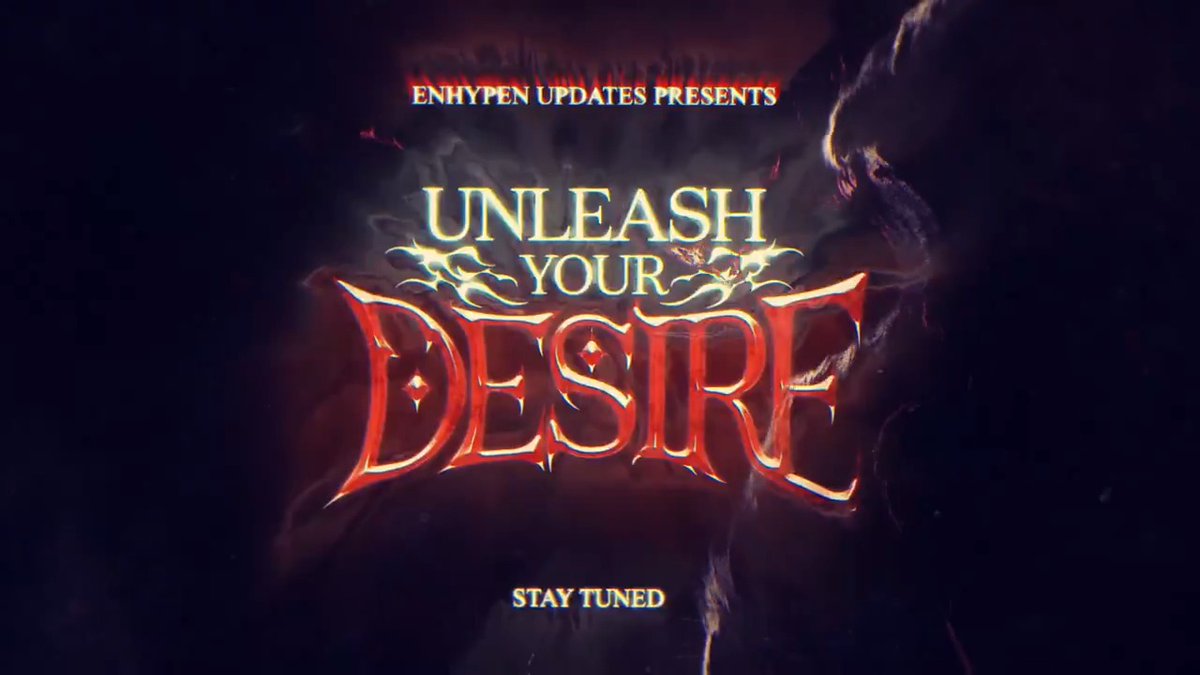 A desire once hidden, now burning bright, Pulling us closer, in the dead of night. I defy fate to create a new future with you, Where love transcends all, and only us remains true. UNLEASH YOUR DESIRE 💉🩸 — A series of projects in support of ENHYPEN’s 6th Mini Album.