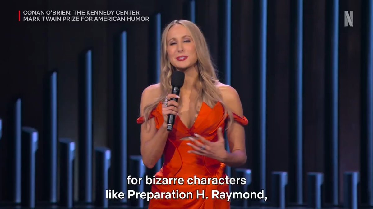 Missed this guy so much Conan O'Brien: The Kennedy Center Mark Twain Prize for American Humor is now playing only on Netflix
