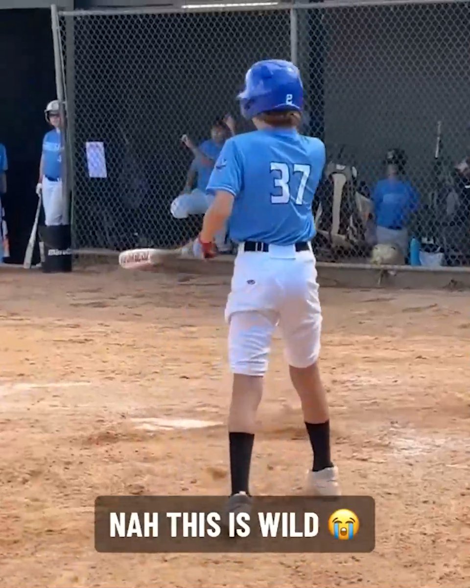 Wait until he slides into a base ๐
