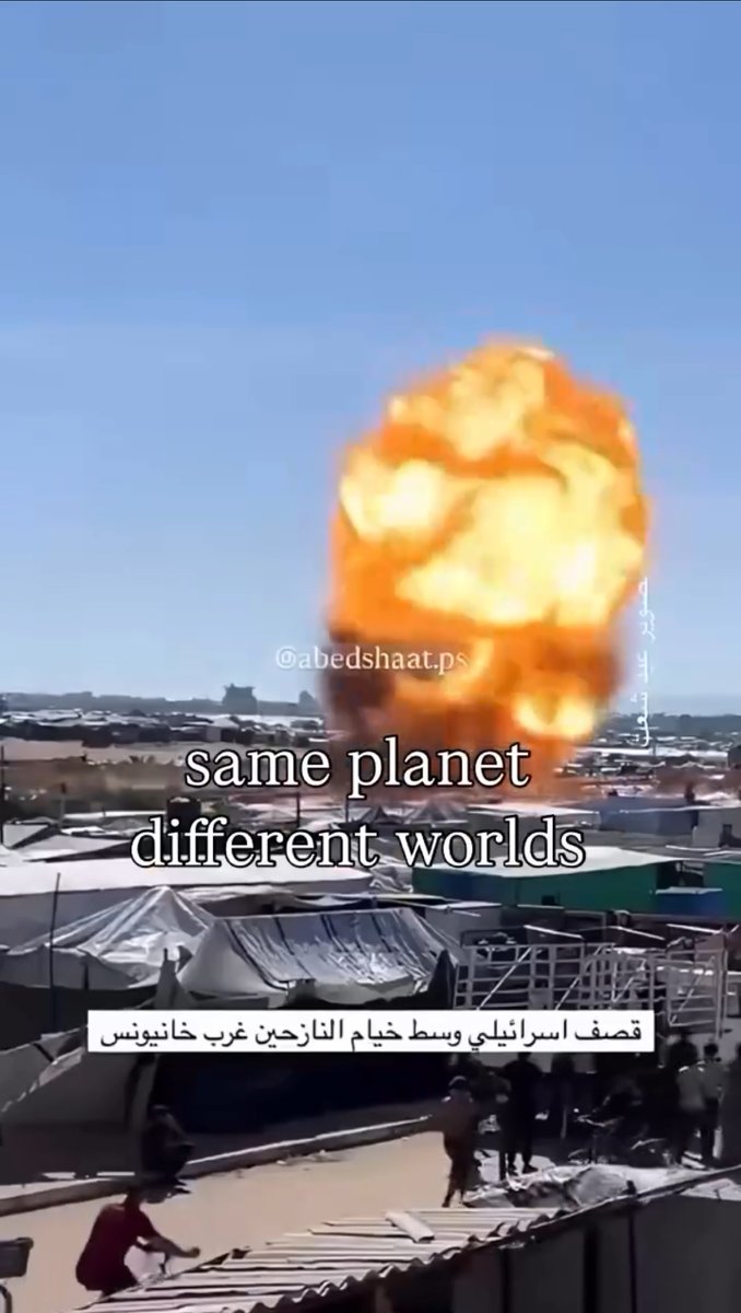 We all live on the same planet but in different worlds One side plays dress up the other side is fighting to survive