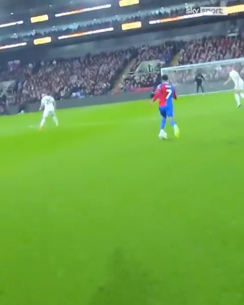 On This Day: In 2024, Ref Cam footage showed a different angle of Michael Olise's stunning goal for Crystal Palace against Man United ✨📸