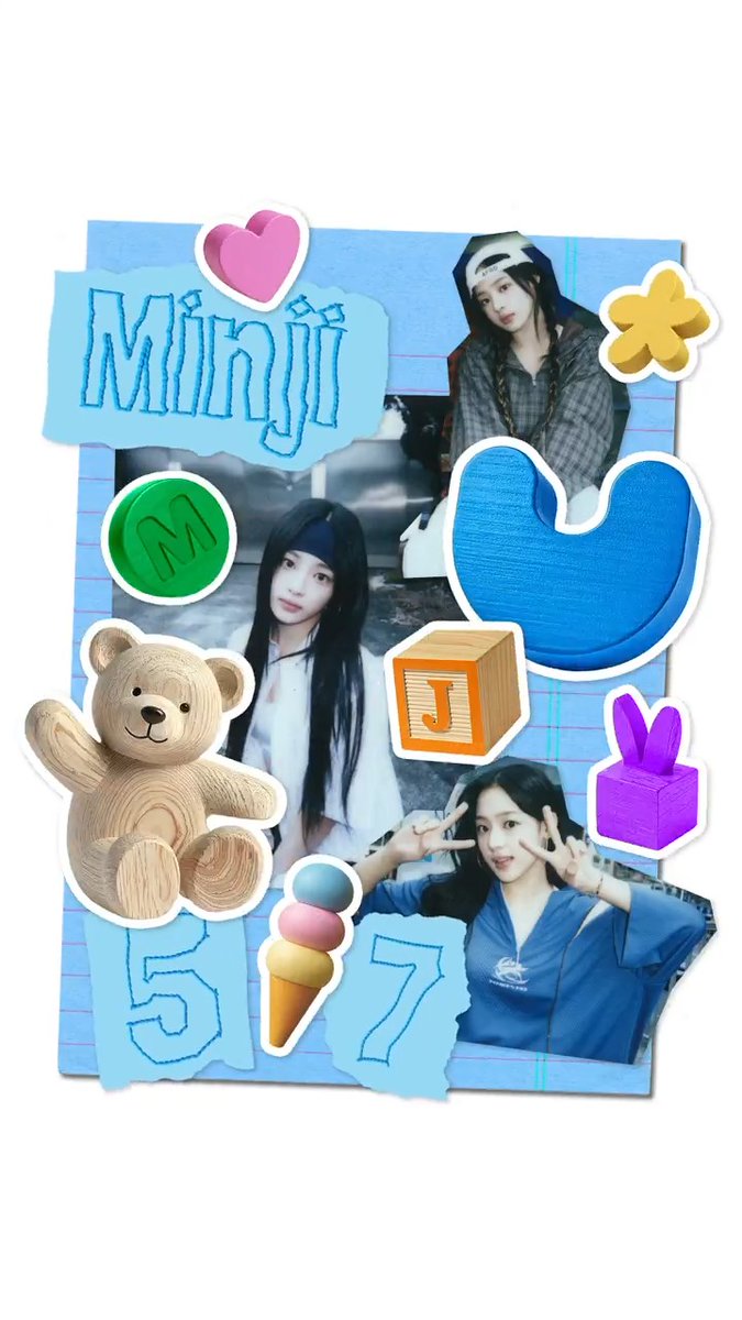 HAPPY BIRTHDAY TO MINJI 🐻❤️ #HAPPY_MINJI_DAY #NewJeans #뉴진스 #MINJI