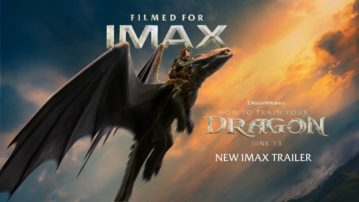 A world this legendary deserves a screen this epic. Experience #HowToTrainYourDragon in IMAX. Get your tickets now! #FilmedForIMAX