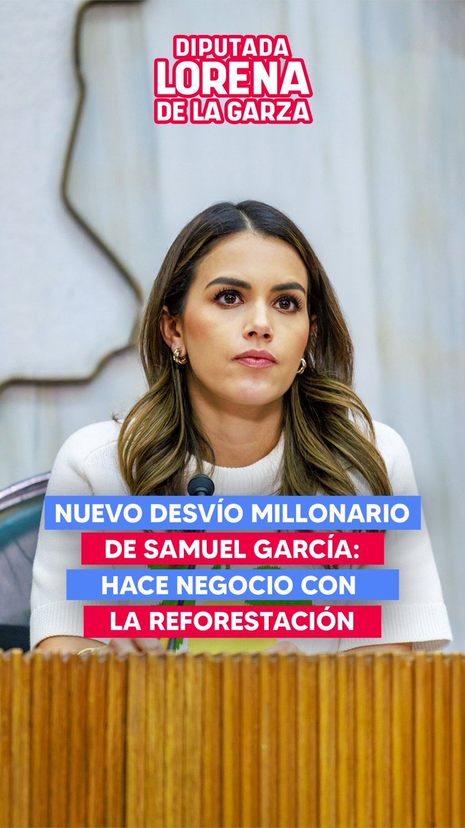 NUEVO DESVÍO MILLONARIO DE Samuel García: DESTINA 270 MILLONES A PLANTAR 650 MIL ÁRBOLES QUE NADIE SABE DÓNDE ESTÁN.