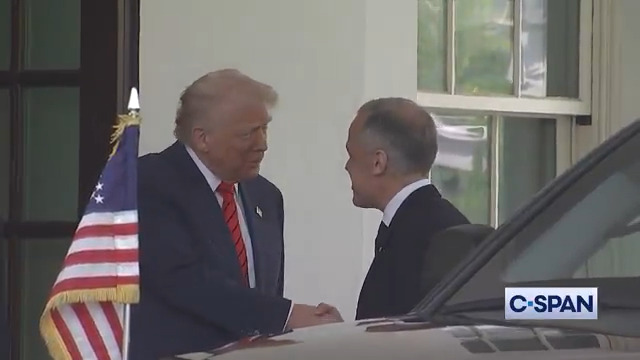 President Trump welcomes Canadian Prime Minister Mark Carney to the White House.