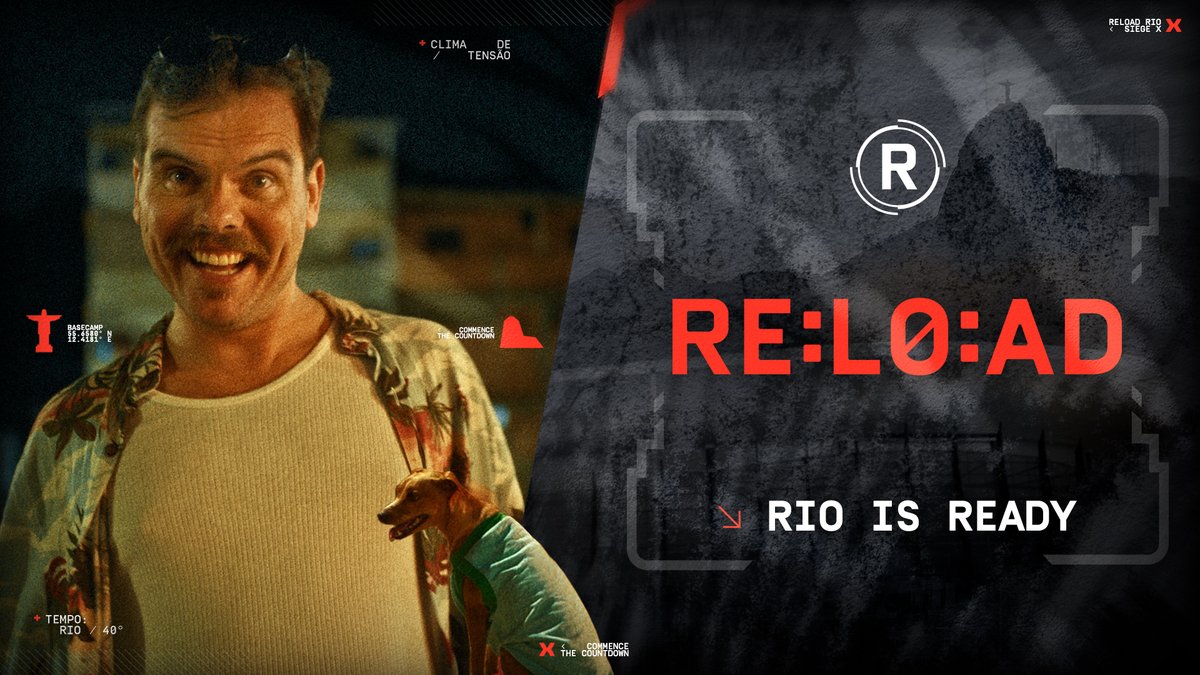 You know what they say: Come to Brazil, or Brazil comes to you 🫲🇧🇷🫱 Pega a visão! É o RELOAD! 🗓️ May 10th - 18th