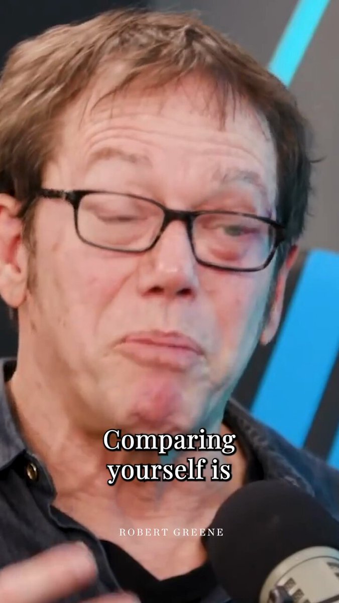 Stop comparing yourself to others. This clip is from my conversation with Tom Bilyeu