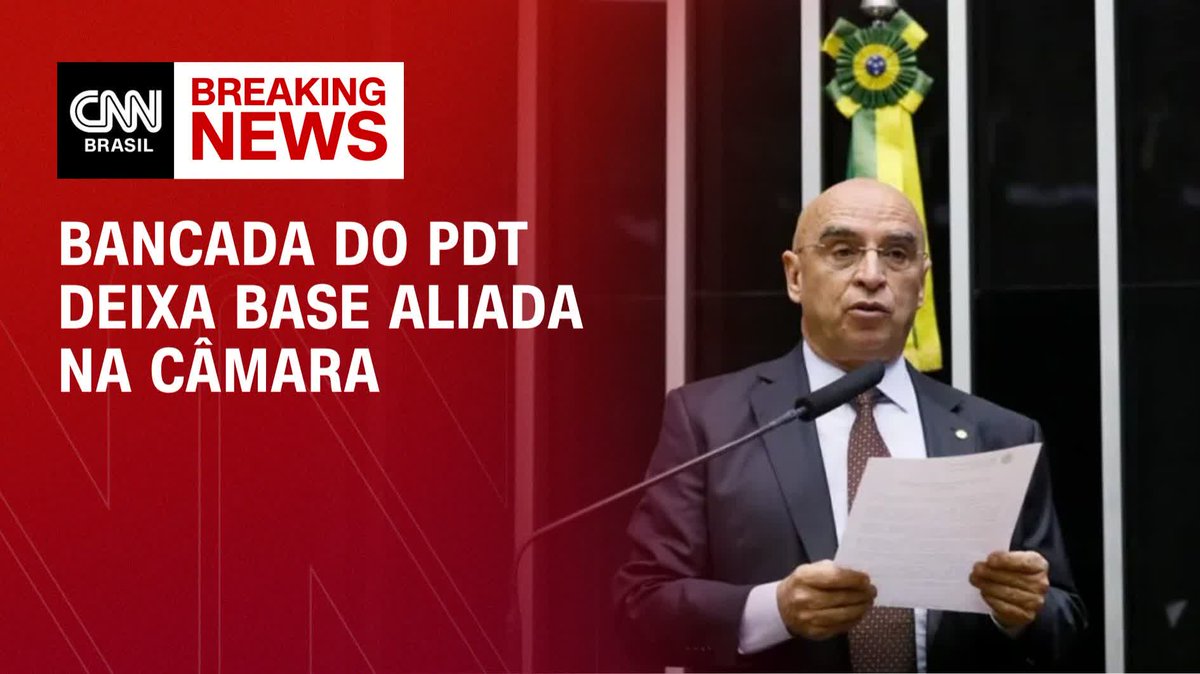 Bancada do PDT na Câmara decide deixar base aliada; assista #BastidoresCNN