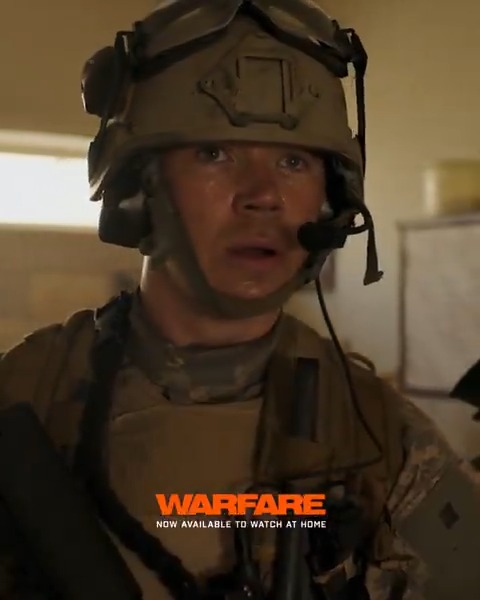 "Warfare will go down as one of the greatest of all time.” (Daily Express) Alex Garland and Ray Mendoza’s WARFARE is now available to watch at home.