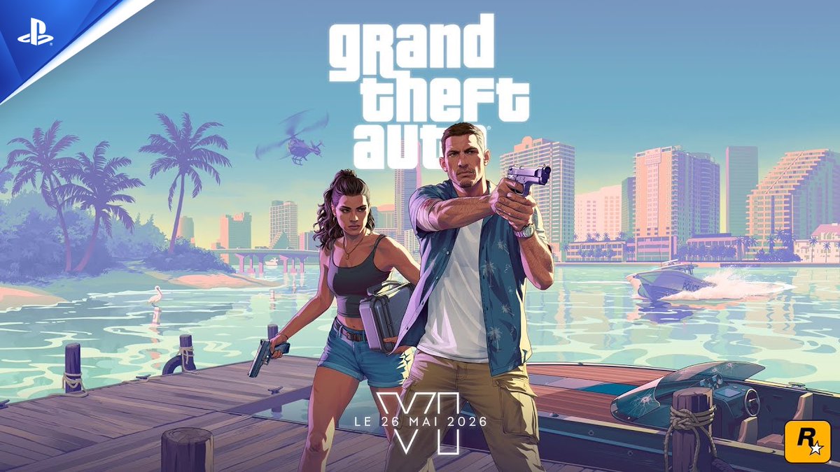 Regardez la nouvelle bande-annonce 2 de Grand Theft Auto VI dès maintenant. Disponible sur 26 mai 2026 sur PS5.