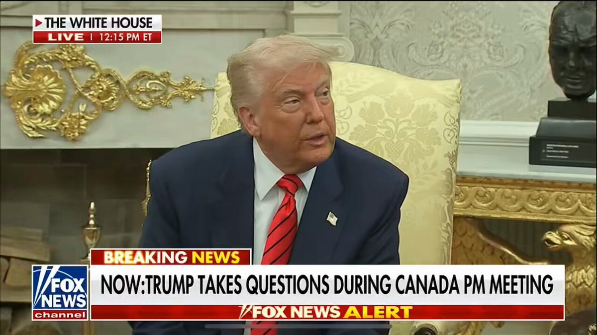 Canadian PM Mark Carney says Canada will never be for sale. Trump turns around and says “never say never” 🤣