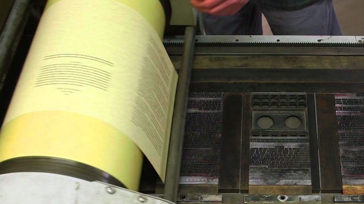 How books are handmade at the last printing press of its kind in the US. (Source: Arion Press, 2021)