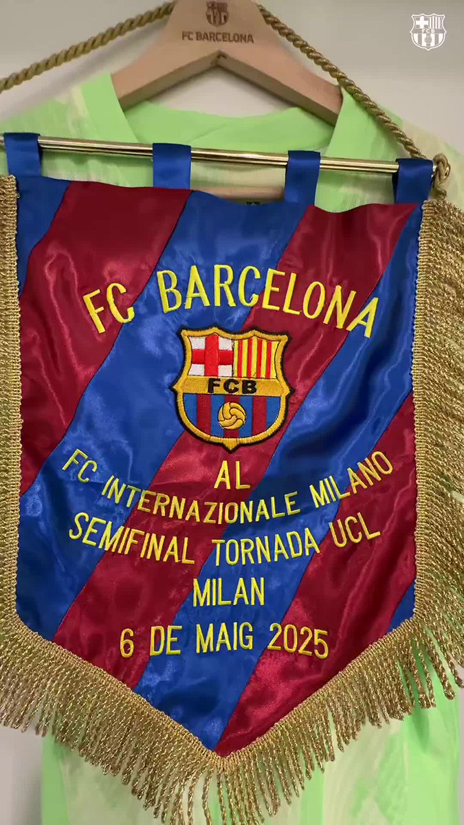Where tonight's mission begins. #InterBarça UEFA Champions League