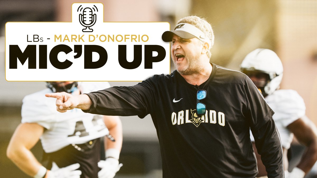 "Physical or mental, he's holding you to a standard of making sure you're handling business." LB Coach Mark D'Onofrio Mic'd Up 🎙️
