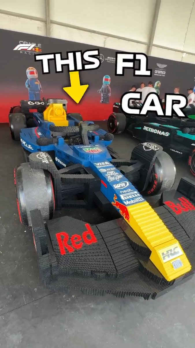 22,000 hours and almost 4,000,000 LEGO bricks! 🤯 The facts and stats behind the LEGO race in Miami 🔢 #F1 #MiamiGP