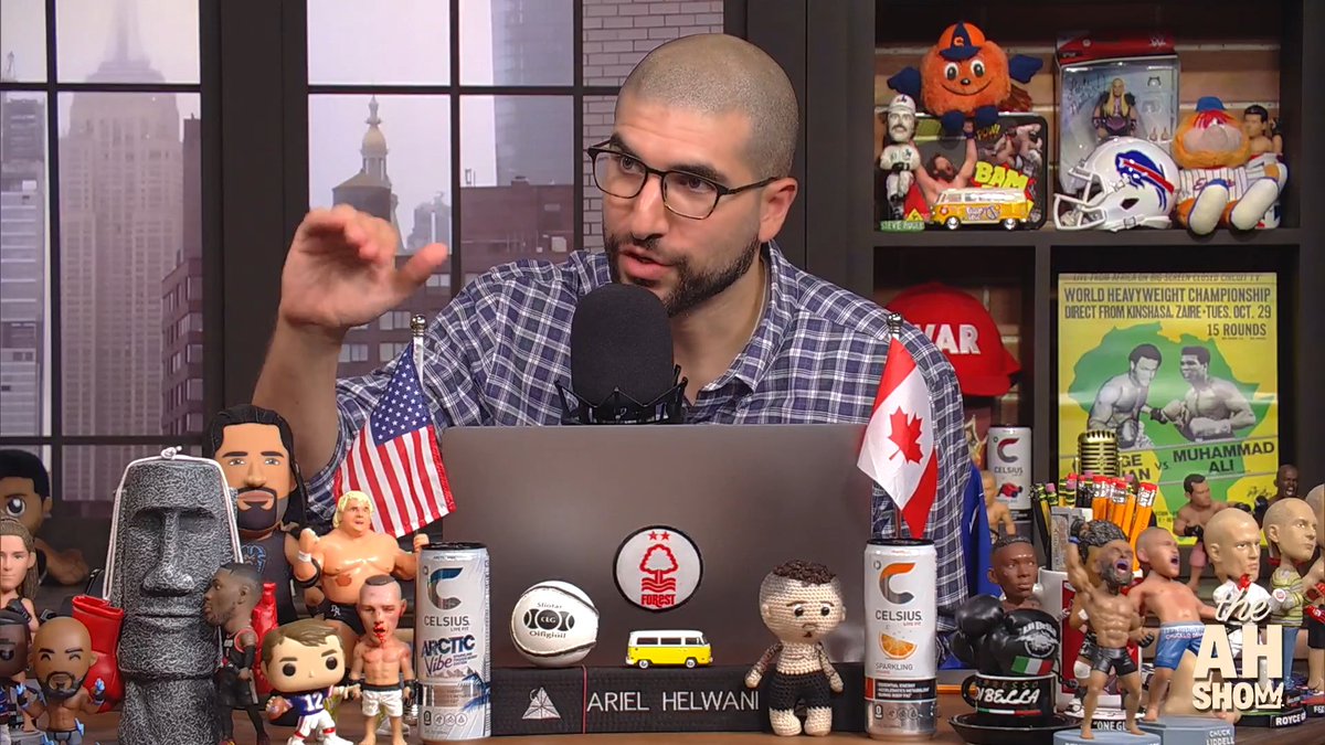 . Ariel Helwani gave Kevin O'Connor a play-by-play of where he was during the Knicks epic 20-point comeback in Game 1 vs. the Celtics last night 🤣