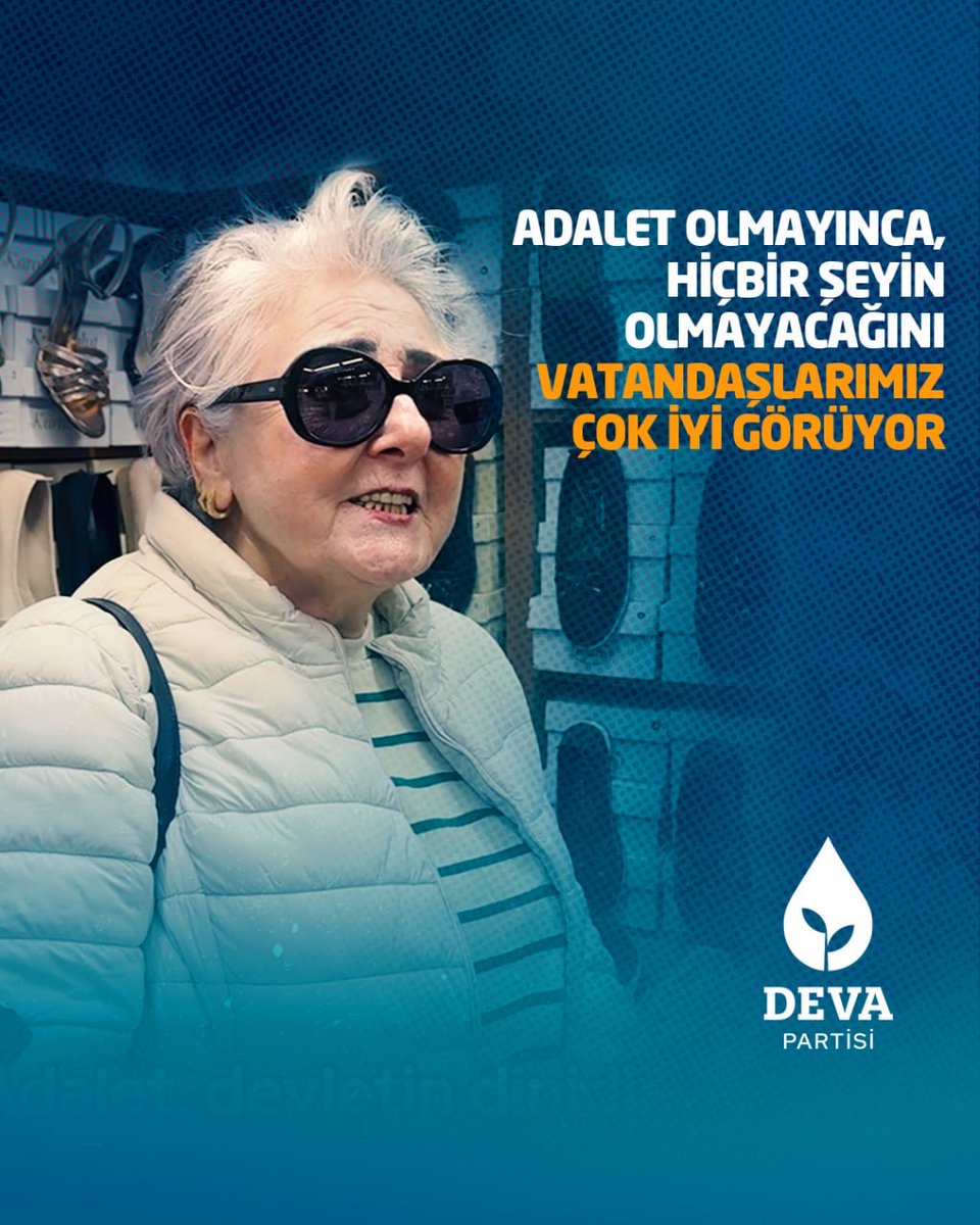 Adalet olmayınca, güven olmayınca hiçbir şeyin olmayacağını vatandaşlarımız çok iyi görüyor. Fakat bunu sadece bir kişi bilmiyor. Bu sebeple, ne yaparsa yapsın, ekonomi düzelmiyor.