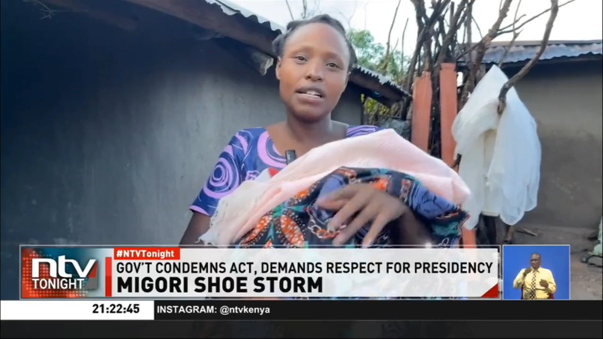Migori Shoe Storm: The family of a man who allegedly hurled a shoe at President Ruto in Kehancha is pleading with the head of State to have mercy on their kin and pardon him. #NTVTonight James Smart Kevin Mutai