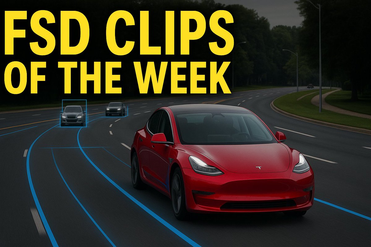 Here are some cool things my Tesla with FSD did this week