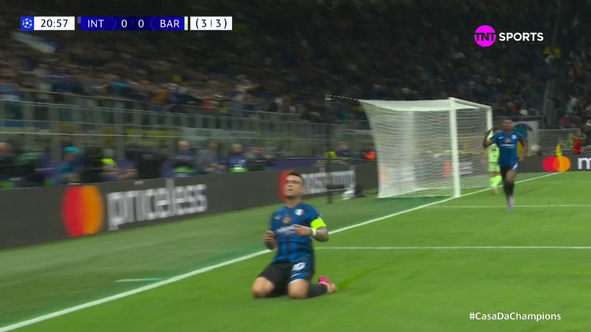 A NOSSA INTER É DEMAISSSSSS! Lautaro Martinez, meu bola de ouro. ❤️