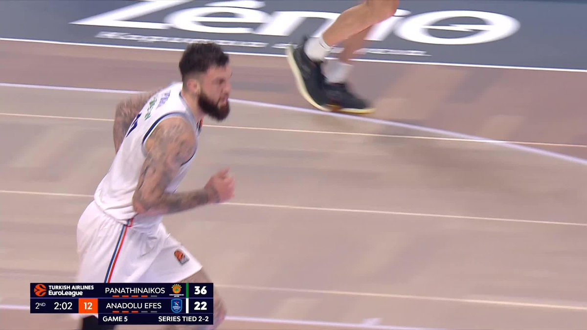 Vincent Poirier'den Jerian Grant'e muhteşem bir blok ve sonrasında gelen basket 💪
