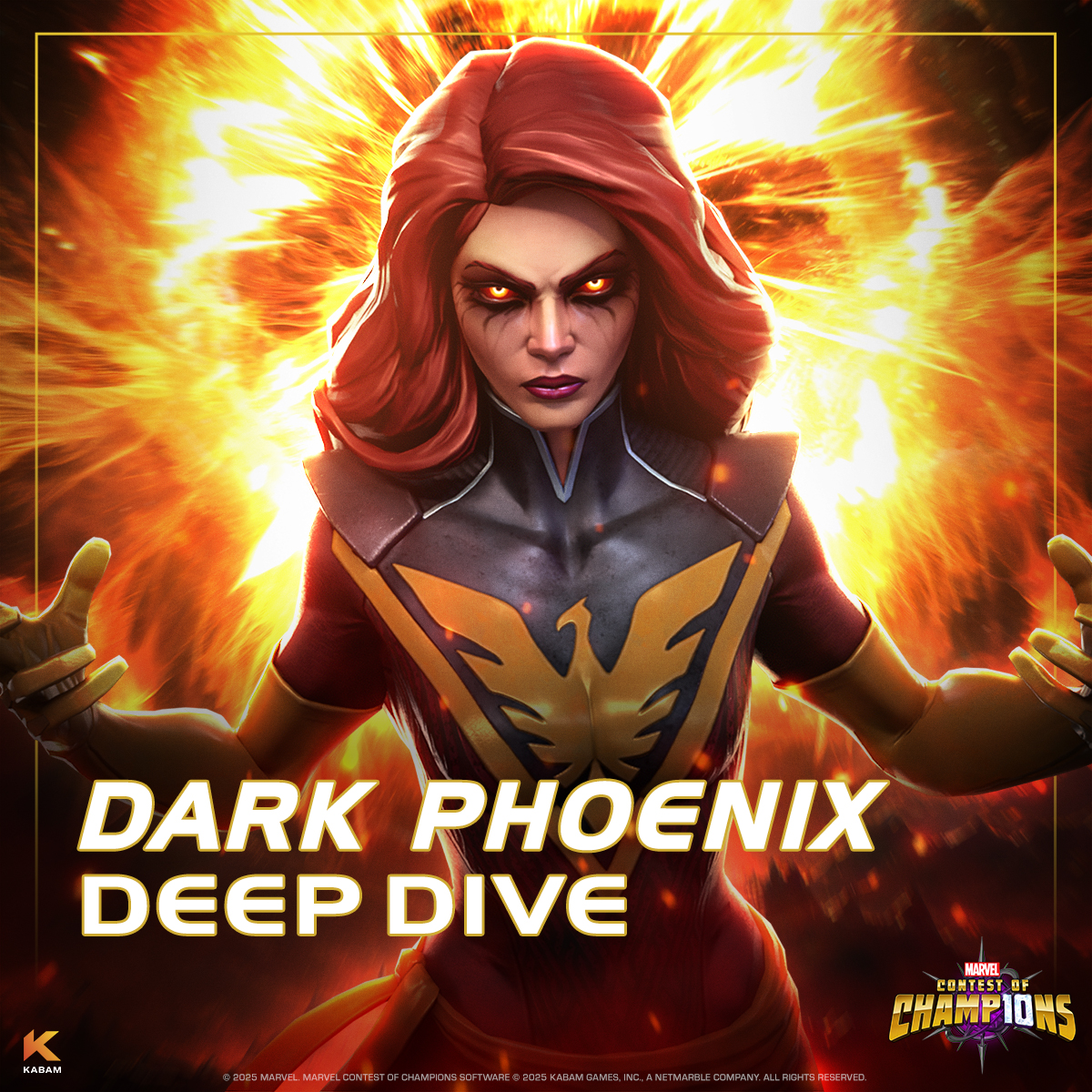 Dark Phoenix is ready to take hold of the Contest. Do you have what it takes to harness the power of her Nova Flame?🔥
