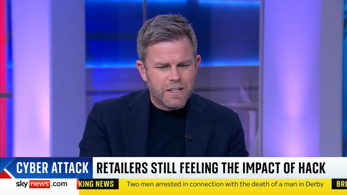 "Behind the scenes, it's going to be absolute chaos" Ethical hacker Rob Shapland explains to Sky's Matt Barbet what might be happening at M&S amid an ongoing cyber attack More ➡️ 📺 Sky 501 and YouTube