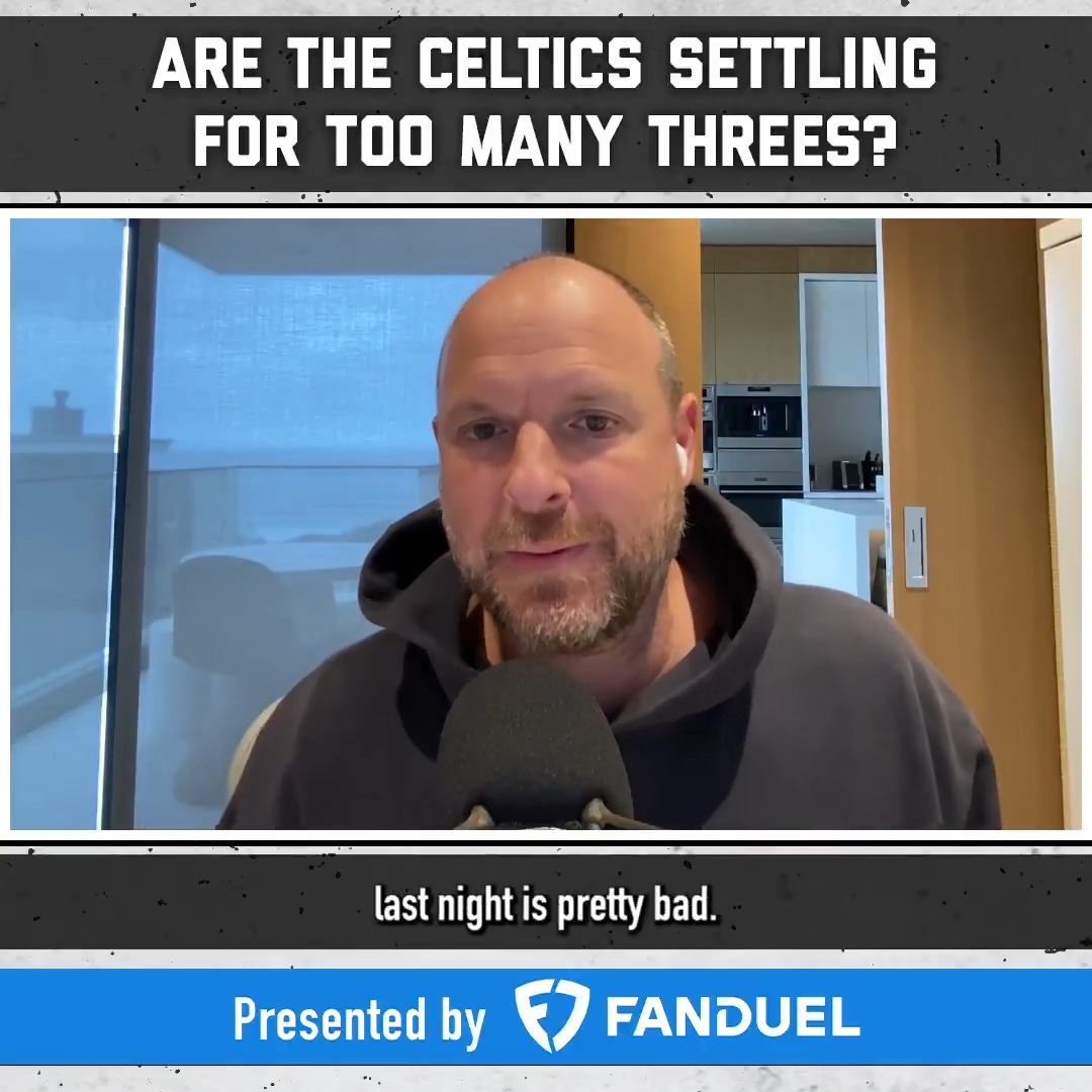 Did Jayson Tatum and the Celtics settle for too many 3s down the stretch against New York? Russillo reacts to what he saw in Game 1 and discusses whether it's a cause for concern moving forward. Presented by FanDuel Sportsbook.